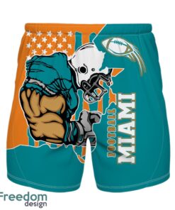 Miami personalized name and number Hawaiian Shirt And Shorts Team Beach Shirt Product Photo 1