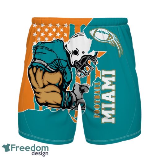 Miami personalized name and number Hawaiian Shirt And Shorts Team Beach Shirt Product Photo 1