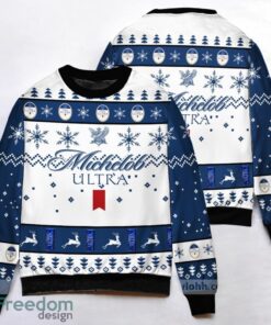 Michelob Ultra Custom Ugly Christmas Sweater 3D Printed Christmas Gift