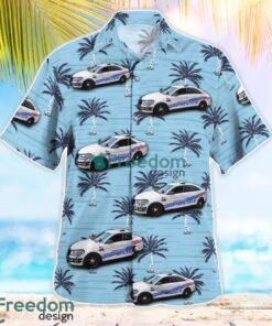 Michigan, Detroit Police Department 2017 Ford Police Interceptor Beach Hawaiian Shirt Gift For Summer Holiday Product Photo 3