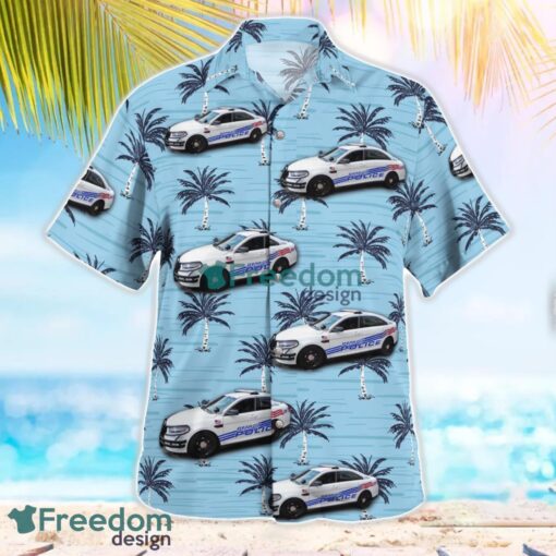 Michigan, Detroit Police Department 2017 Ford Police Interceptor Beach Hawaiian Shirt Gift For Summer Holiday Product Photo 3