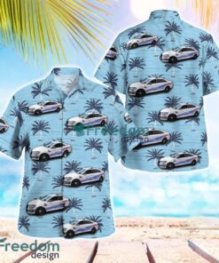 Michigan, Detroit Police Department 2017 Ford Police Interceptor Beach Hawaiian Shirt Gift For Summer Holiday Product Photo 1