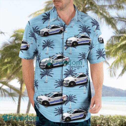 Michigan, Detroit Police Department 2017 Ford Police Interceptor Beach Hawaiian Shirt Gift For Summer Holiday Product Photo 4