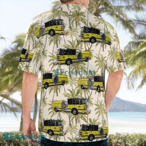 Michigan, Resort Bear Creek Fire Department Beach Hawaiian Shirt Gift For Summer Holiday Product Photo 2