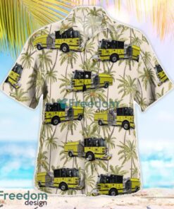 Michigan, Resort Bear Creek Fire Department Beach Hawaiian Shirt Gift For Summer Holiday Product Photo 3