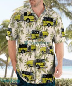 Michigan, Resort Bear Creek Fire Department Beach Hawaiian Shirt Gift For Summer Holiday Product Photo 4