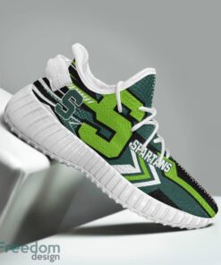 Michigan State Spartans Speedsters Yeezy Running Shoes For Fans Gift Men Women - Michigan State Spartans Speedsters Yeezy Boost Running Shoes_5