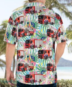 Middelburg, Netherlands, Brandweer Zeeland Hawaiian Shirt Product Photo 2