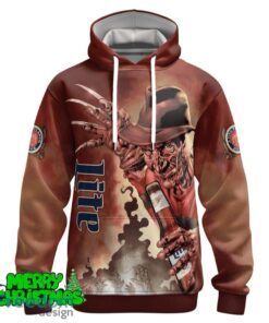 Miller Lite Halloween Freddy Krueger Hoodie Zip Hoodie For Men Women Gift Halloween
