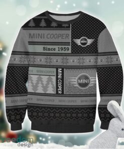 Mini cooper Logo Ugly Christmas Sweater For Fans Men And Women Christmas Gift Ideas Product Photo 2