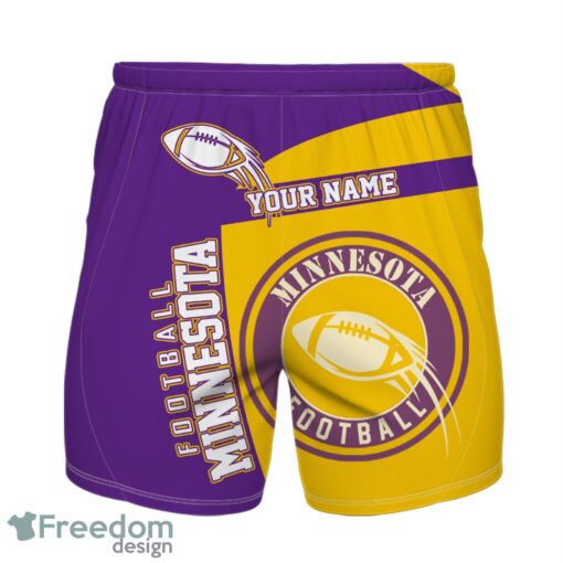 Minnesota Football Team Hawaiian Shirt And Shorts 3D Printed Team Gift Product Photo 2