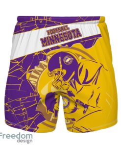 Minnesota Football Team Personalized Name Number Hawaiian Shirt And Shorts Team Gift Product Photo 2