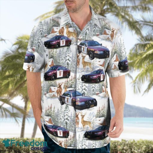 Minnesota State Patrol Christmas Hawaiian Shirt Product Photo 3