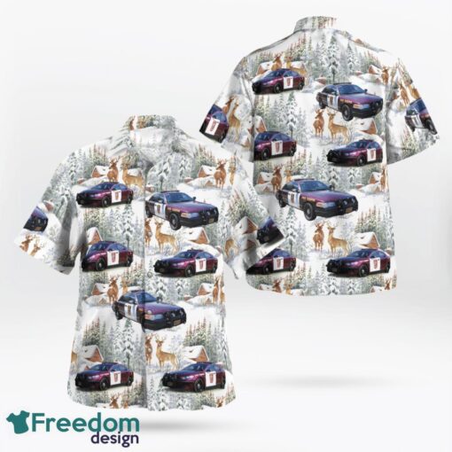 Minnesota State Patrol Christmas Hawaiian Shirt Product Photo 1