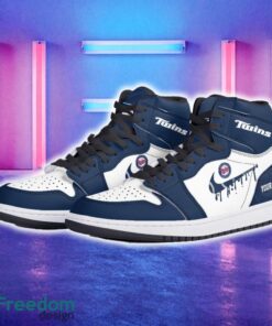 Minnesota Twins AJ1 Hightop Shoes New For Men Women Gift Air Jordan Hightop Sneaker Custom Name - Minnesota Twins Air Jordan 1 Hightop Shoes_5