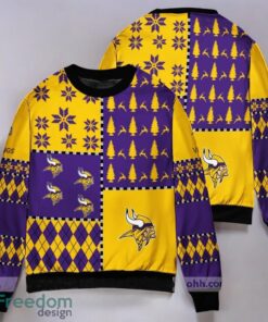 Minnesota Vikings Custom Ugly Christmas Sweater 3D Printed Christmas Gift