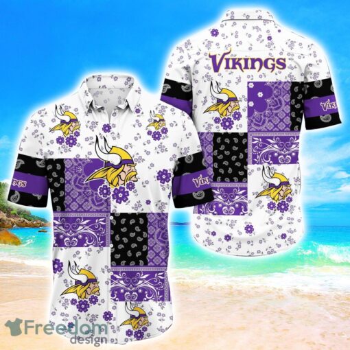 Minnesota Vikings Hawaii For Summer Sport Team Hawaiian Shirt Product Photo 1