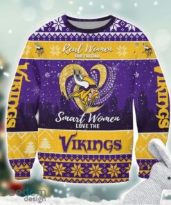 Minnesota Vikings Logo Ugly Christmas Sweater For Fans Men And Women Christmas Gift Ideas Product Photo 1