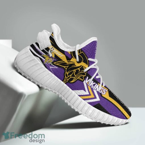 Minnesota Vikings Speedsters Yeezy Running Shoes For Fans Gift Men Women - Minnesota Vikings Speedsters Yeezy Boost Running Shoes_5