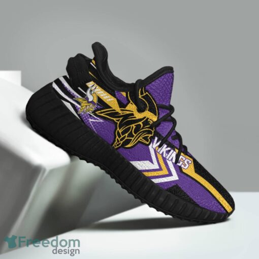 Minnesota Vikings Speedsters Yeezy Running Shoes For Fans Gift Men Women - Minnesota Vikings Speedsters Yeezy Boost Running Shoes_1