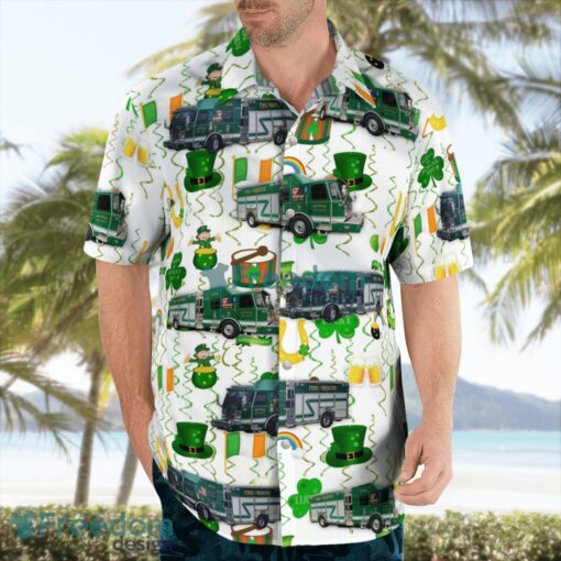 Minoa Fire Department, New York Hawaiian Shirt Beach Summer Gift Product Photo 4