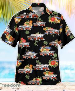 Missoula Rural Fire District Ladder Truck Beach Shirt For Team Product Photo 3