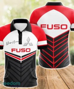 Mitsubishi Fuso 3D Polo Shirt For Car Lover Golf Fans Gift Polo Shirt Custom Name