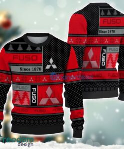 Mitsubishi Fuso Logo Ugly Christmas Sweater For Fans Men And Women Christmas Gift Ideas