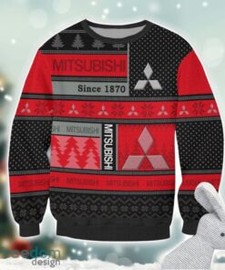 Mitsubishi Logo Ugly Christmas Sweater For Fans Men And Women Christmas Gift Ideas Product Photo 2