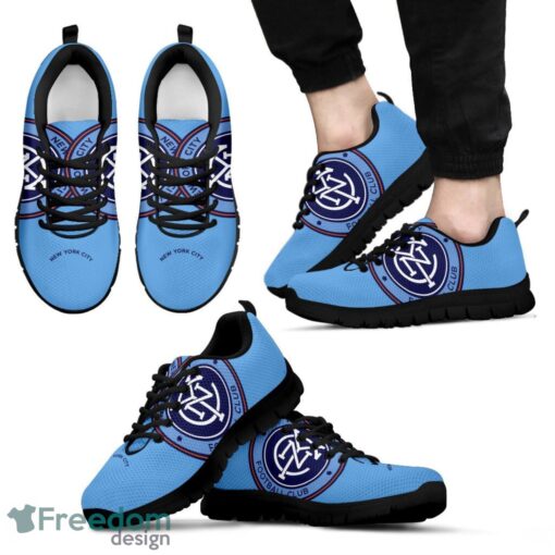 MLS New York City FC Sneakers Trending Running Shoes For Men And Women Sport Fans Product Photo 2