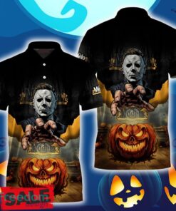 Modelo Negra Halloween Michael Myers Polo Shirt For Men Women Gift Christmas Holidays