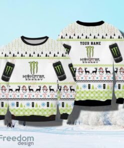Monster Energy Custom Christmas Ugly Sweater Sweatshirt Gift For Men And Women Monster Energy Custom Christmas Ugly Sweater Sweatshirt Gift For Men And Women