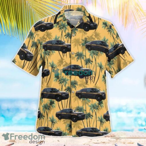 Montana Highway Patrol Summer Hawaiian Shirt Product Photo 3