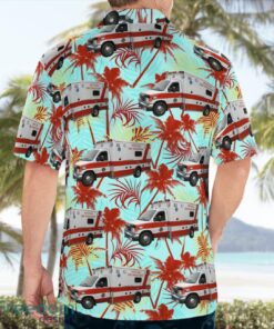 Montauk Fire Department Montauk, New York Aloha Hawaiian Shirt Beach Gift Shirt Product Photo 2