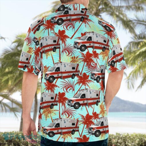 Montauk Fire Department Montauk, New York Aloha Hawaiian Shirt Beach Gift Shirt Product Photo 2