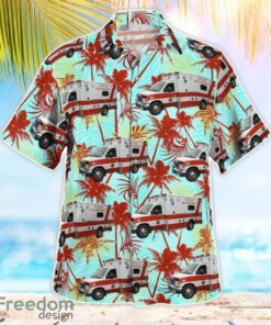 Montauk Fire Department Montauk, New York Aloha Hawaiian Shirt Beach Gift Shirt Product Photo 3