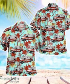 Montauk Fire Department Montauk, New York Aloha Hawaiian Shirt Beach Gift Shirt