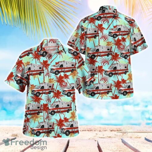 Montauk Fire Department Montauk, New York Aloha Hawaiian Shirt Beach Gift Shirt Product Photo 1