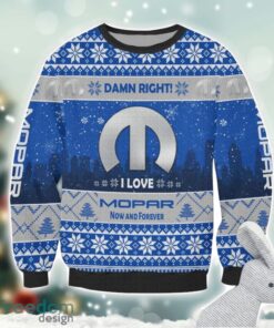 Mopar Damn Right I Lover Mopar Now And Forever 3D Ugly Christmas Sweater Christmas Gift Product Photo 2