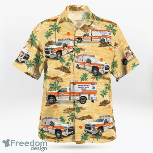 Morehead, Kentucky, Morehead-Rowan County EMS Hawaiian Shirt Product Photo 2