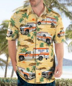 Morehead, Kentucky, Morehead-Rowan County EMS Hawaiian Shirt Product Photo 3