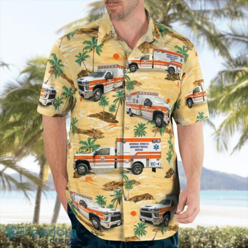 Morehead, Kentucky, Morehead-Rowan County EMS Hawaiian Shirt Product Photo 3