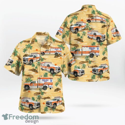 Morehead, Kentucky, Morehead-Rowan County EMS Hawaiian Shirt Product Photo 1