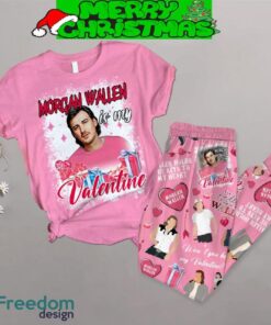 Morgan Wallen My Valentine Fleece Pajamas Set For Christmas