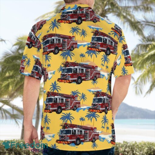 Morrisville Fire Department North Carolina Aloha Hawaiian Shirt Beach Gift Shirt Product Photo 2