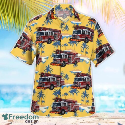 Morrisville Fire Department North Carolina Aloha Hawaiian Shirt Beach Gift Shirt Product Photo 3