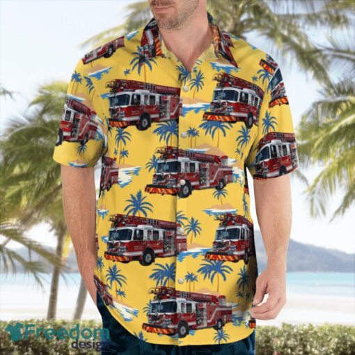 Morrisville Fire Department North Carolina Aloha Hawaiian Shirt Beach Gift Shirt Product Photo 4