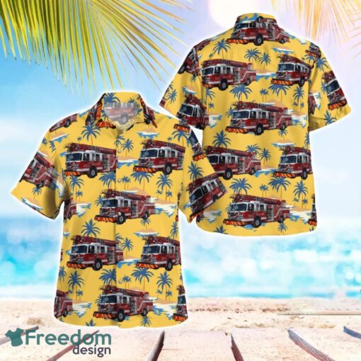 Morrisville Fire Department North Carolina Aloha Hawaiian Shirt Beach Gift Shirt Product Photo 1