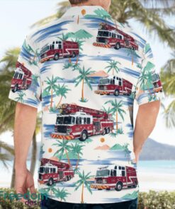 Morrisville, North Carolina Morrisville Fire-Rescue Department Hawaiian Shirt Product Photo 4