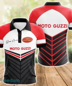 Moto-Guzzi 3D Polo Shirt For Car Lover Golf Fans Gift Polo Shirt Custom Name